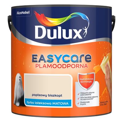 Farba lateksowa EasyCare Plamoodporna Popisowy Biszkopt 2,5 l Dulux
