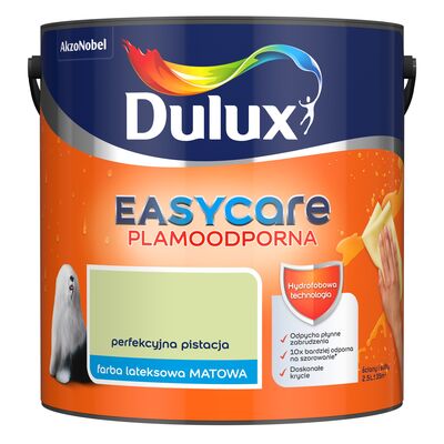 Farba lateksowa EasyCare Plamoodporna Perfekcyjna Pistacja 2,5 l Dulux