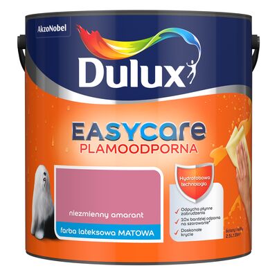 Farba lateksowa EasyCare Plamoodporna Niezmienny Amarant 2,5 l Dulux