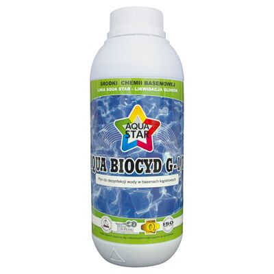 Płyn zwalczający glony w basenie Aqua Biocyd G-1/R, 1 l AQUASTAR