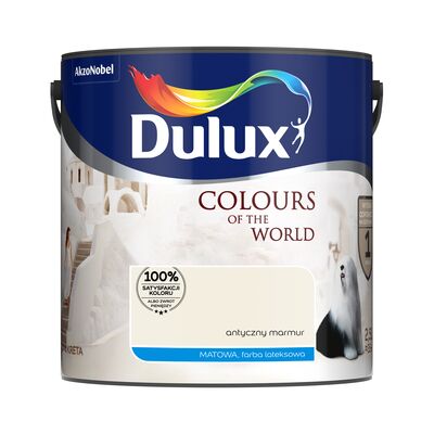 Farba lateksowa Dulux Kolory Świata Antyczny Marmur 2,5 l Dulux