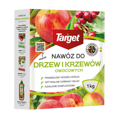 Nawóz granulowany do drzew i krzewów owocowych 1 kg Target