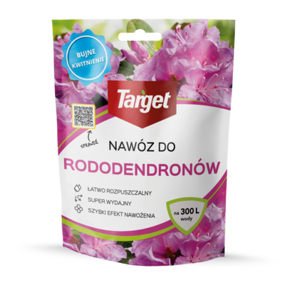 Nawóz rozpuszczalny bujne kwitnienie do rododendronów 150 g Target