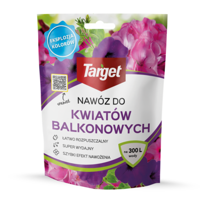 Nawóz rozpuszczalny eksplozja kolorów do kwiatów balkonowych 150 g Target