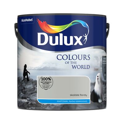 Farba lateksowa Dulux Kolory Świata Skaliste Fiordy 2,5 l