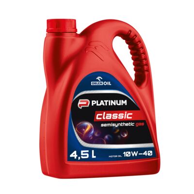 Olej Platinum Classic Gas SemiSynthetic 10W-40 4,5 l