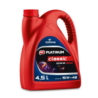 Olej Platinum Classic Diesel Mineral 15W-40 4,5 l