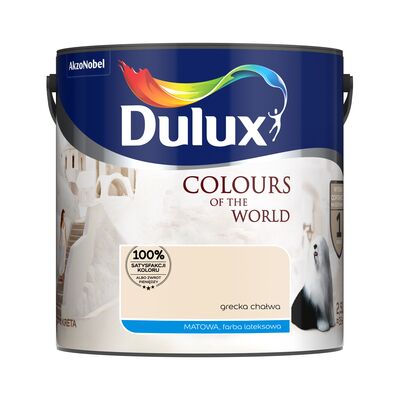 Farba lateksowa Dulux Kolory Świata Grecka Chałwa 2,5 l