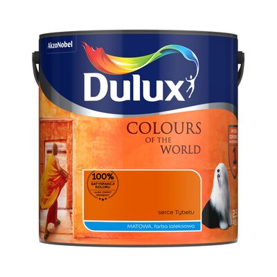 Farba lateksowa Dulux Kolory Świata Serce Tybetu 2,5 l