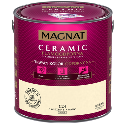 Farba ceramiczna MAGNAT Ceramic gwiezdny kwarc C24 2,5 l