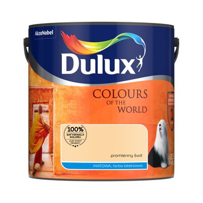 Farba lateksowa Dulux Kolory Świata Promienny Świt 2,5 l