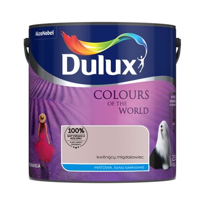 Farba lateksowa Dulux Kolory Świata Kwitnacy Migdalowiec 2,5 l