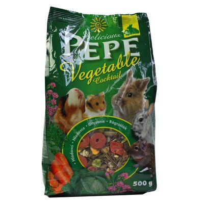 Karma dla gryzoni Pepe 500 g koktajl warzywny Vitakraft