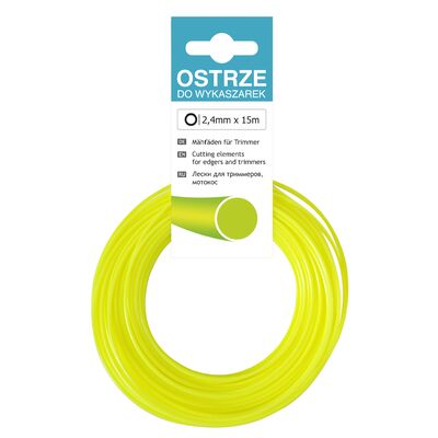 Zdjęcia - Akcesoria do kosiarek Cellfast Żyłka tnąca ECO okrągła 2,4 mm x 15 m 