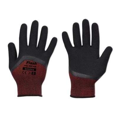 Фото - Засоби захисту Flash Rękawice ochronne  GRIP RED FULL lateks, rozmiar 10 