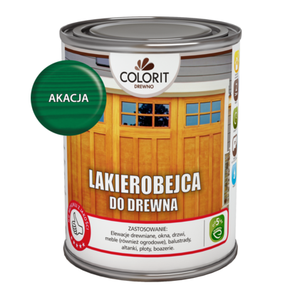 Lakierobejca do drewna Akacja 750 ml Colorit Drewno