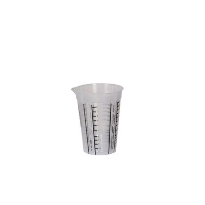 Kubek z miarką 0,25 l transparent (grafit) mario Ø8,5 x 11,5 cm keeeper
