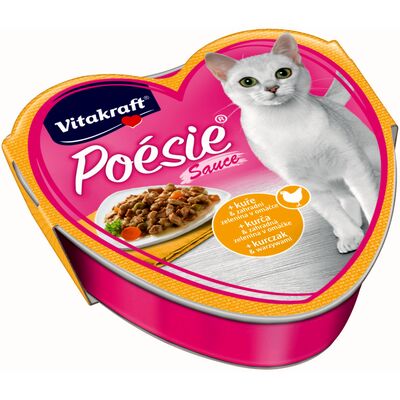 Karma dla kotów Poesie sos kurczak/warzywa 85 g Vitakraft