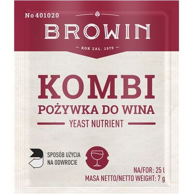 Pożywka do wina Kombi 7 g Browin