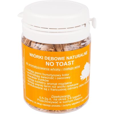 Wiórki dębowe naturalne nieopiekane 20 g Browin