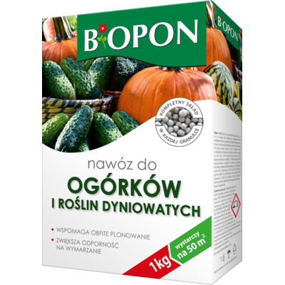 Nawóz do ogórków i innych roślin dyniowatych 1 kg Bopon