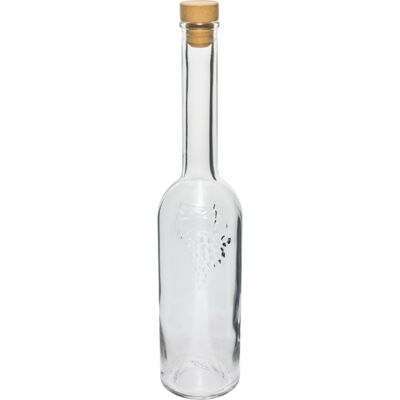 Butelka Dolcetto biała 500 ml korek Browin