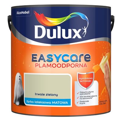 Farba lateksowa EasyCare Plamoodporna Trwale Zielony 2,5 l Dulux