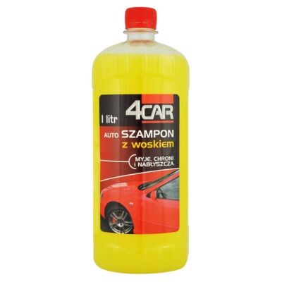 Auto szampon z woskiem 1 l 4CAR