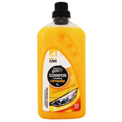 Szampon samochodowy z woskiem Carnauba 1 l 4CAR Premium Quality