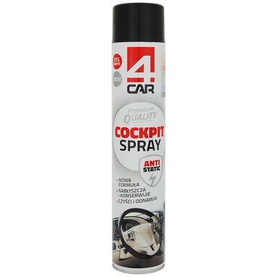 Spray do kokpitu mix zapachów 750 ml 4CAR Premium Quality