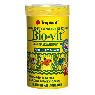 Pokarm dla ryb Bio-Vit płatek 100ml / 20 g Tropical