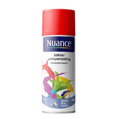 Lakier uniwersalny 4003 różowy połysk 400 ml Nuance