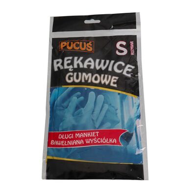 Rękawice gumowe S Pucuś