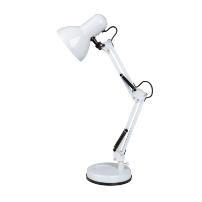 Lampka biurkowa Samson E27 1x60W biała