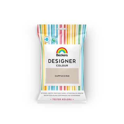 Farba lateksowa Beckers Designer Colour TESTER Cappuccino 0,05 l