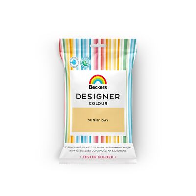 Farba lateksowa Beckers Designer Colour TESTER Sunny Day 0,05 l