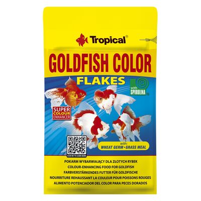 Pokarm dla ryb goldFish Color płatek 12 g Tropical