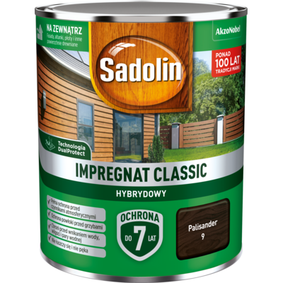 Impregnat CLASSIC HYBRYDOWY Palisander 0,75 l Sadolin