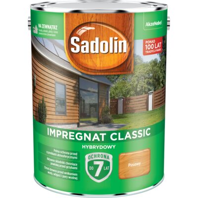 Impregnat CLASSIC HYBRYDOWY Piniowy 4,5 l Sadolin