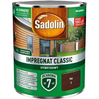 Impregnat CLASSIC HYBRYDOWY Tek 0,75 l Sadolin