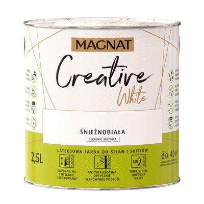 Farba lateksowa Magnat Creative White 2,5 l Magnat