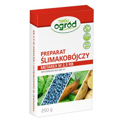 Preparat ślimakobójczy Metarex M 2,5 RB 250 g Agrosimex