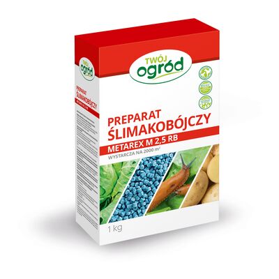 Preparat ślimakobójczy Metarex M 2,5 RB 1 kg Agrosimex