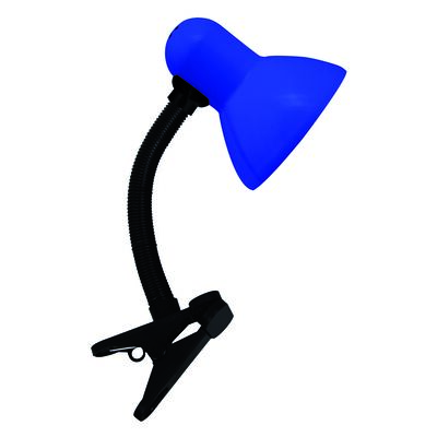 Lampka biurkowa TOLA E27 BLUE CLIP STRÜHM