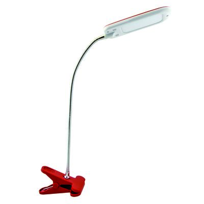 Lampka biurkowa DORI LED RED CLIP STRÜHM