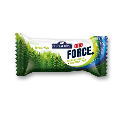 Wkłady zapachowe do wc zapas One force 40 g las General Fresh