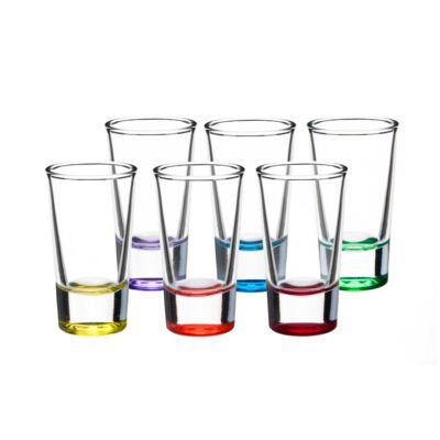 Kieliszek COLORS 28 ml 6 sztuk