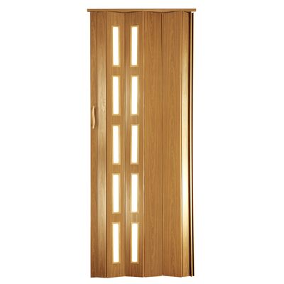 Drzwi harmonijkowe st6 86 x 201,5 cm jasny dąb