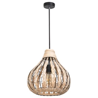 Lampa wisząca ZAHARA, E27, 1 x max 40W,IP20 naturalny