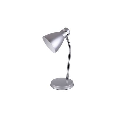 Lampka biurkowa Patric E14 1x40W srebrna